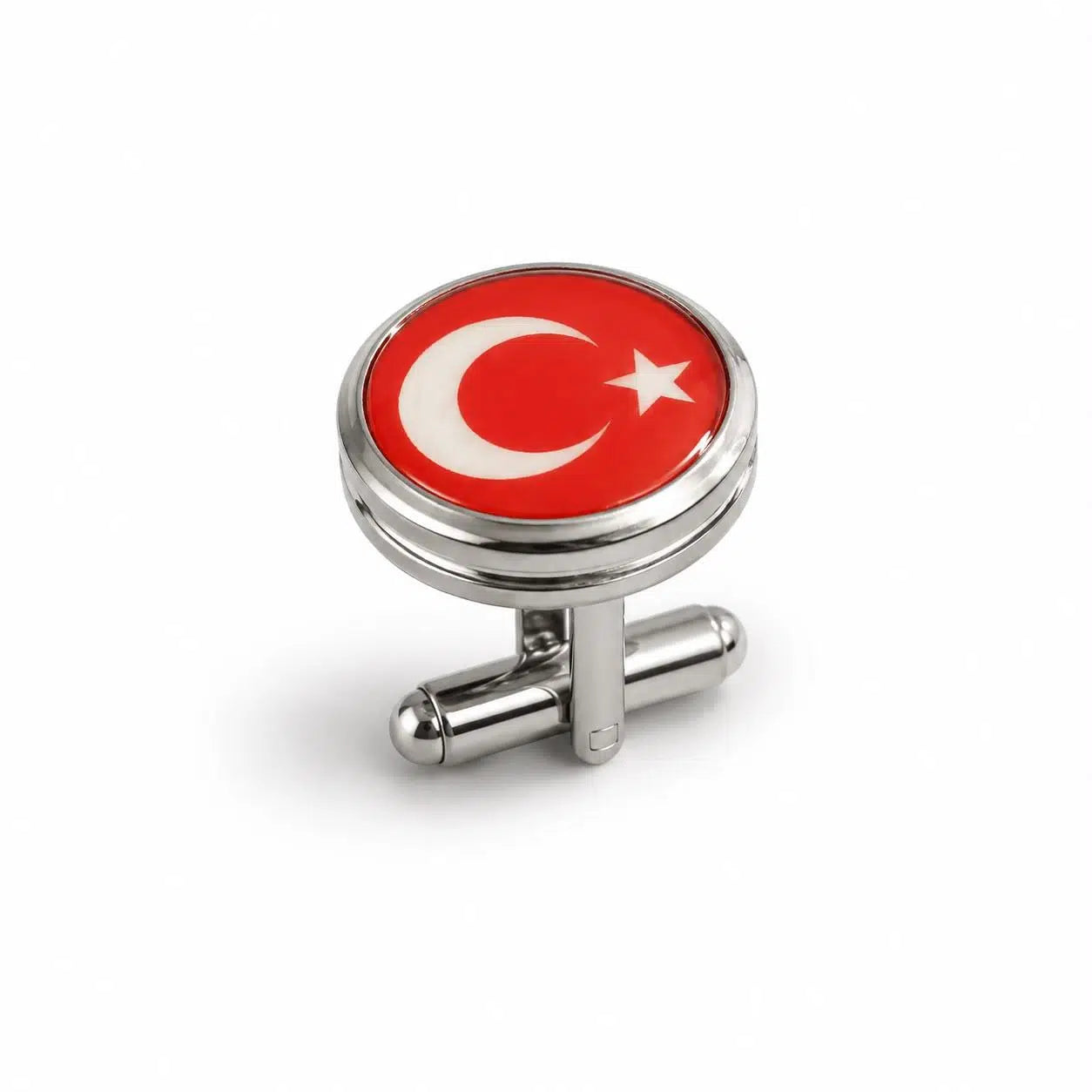 Kol Düğmesi "Türk Bayrağı"