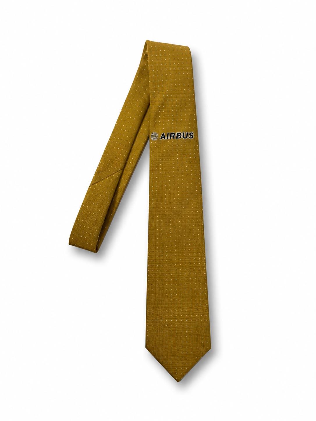 Kravat "Airbus" Sarı Desenli
