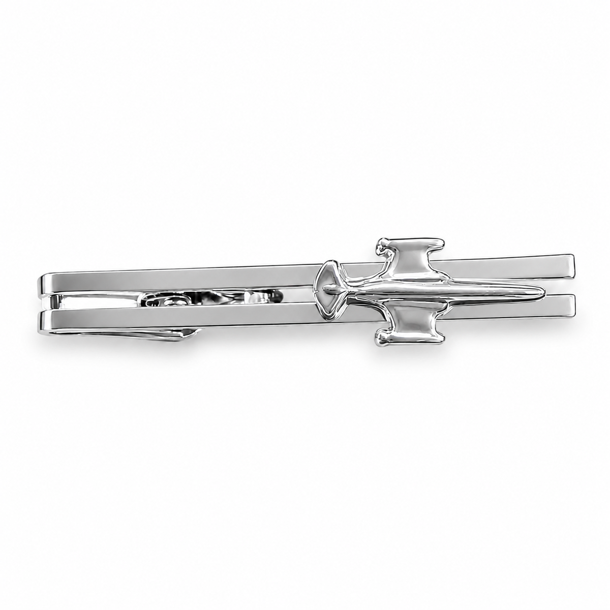 Kravat İğnesi "F-104 Silver" Siyah Kutulu
