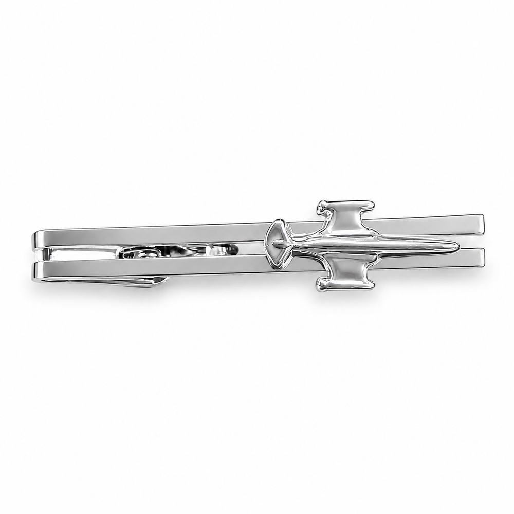 Kravat İğnesi "F-104 Silver" Siyah Kutulu