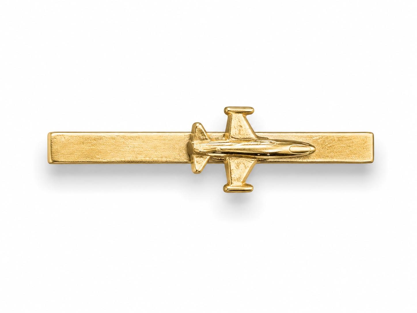 Kravat İğnesi "F-16" Gold