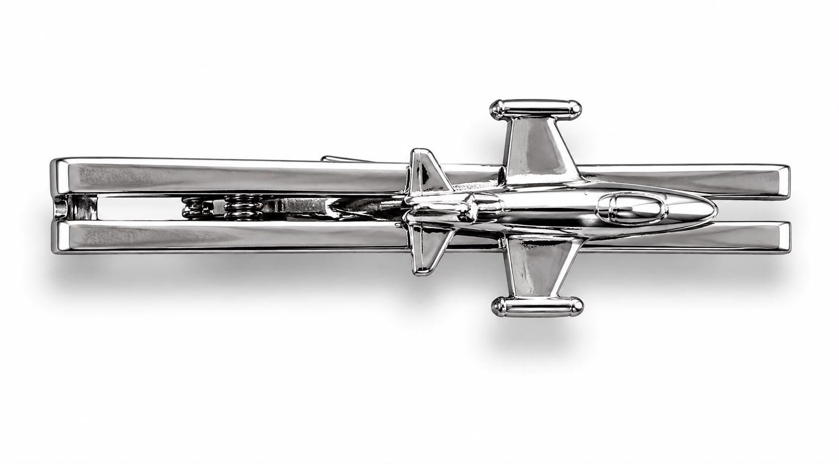 Kravat İğnesi "F-16" Silver