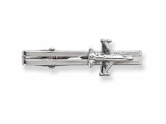Kravat İğnesi "F-16 Silver Mat" Siyah Kutulu