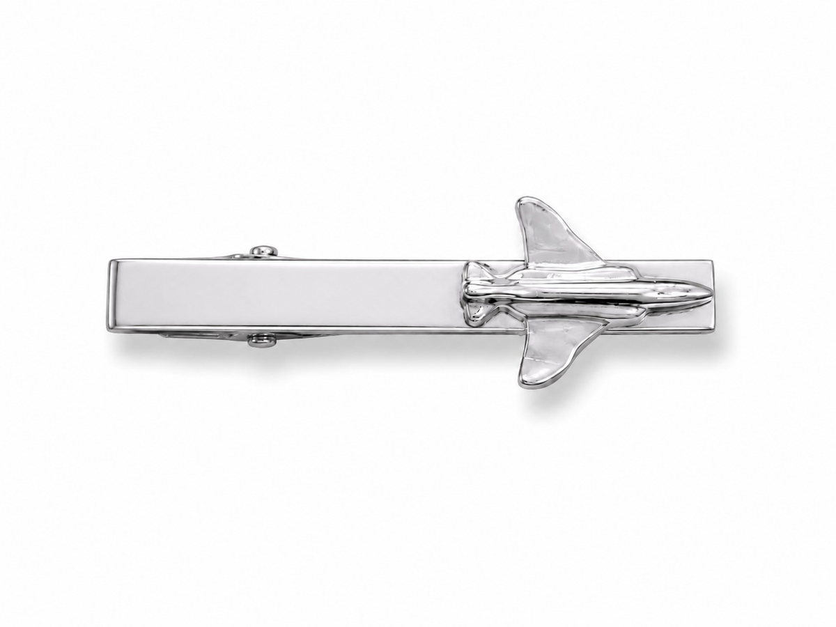 Kravat İğnesi "F-4 Silver" Siyah Kutulu