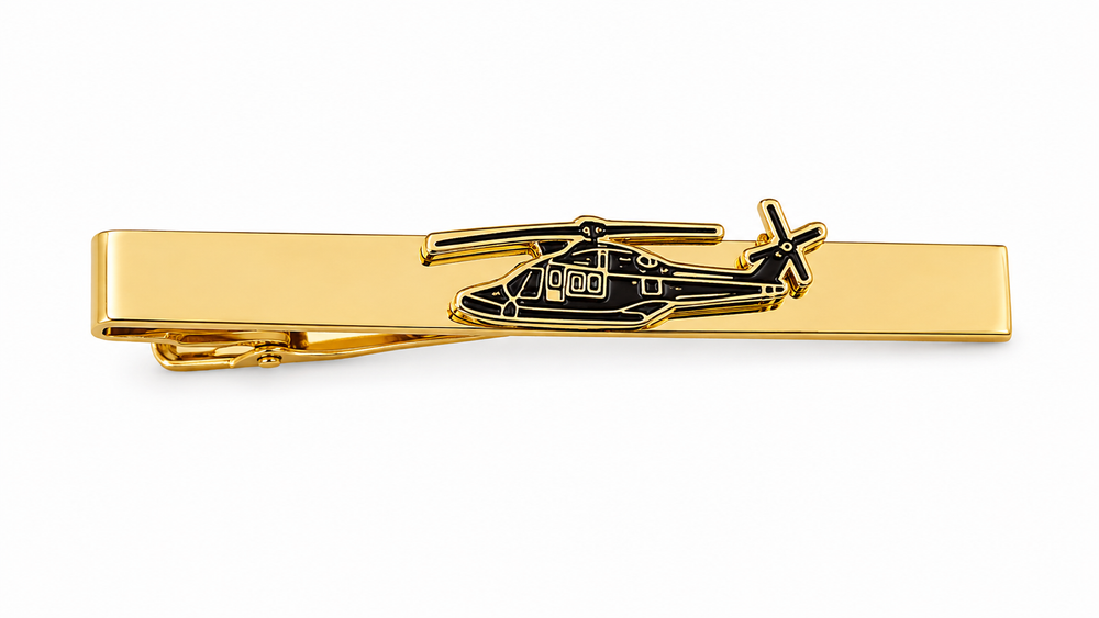 Kravat İğnesi Sivil Helikopter Gold