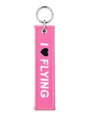 KUMAS ANAHTARLIK ( I LOVE FLYING + KISS ME )