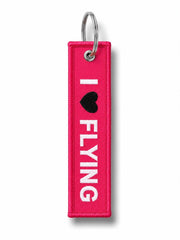 Kumaş Anahtarlık "Kiss Me" Pembe