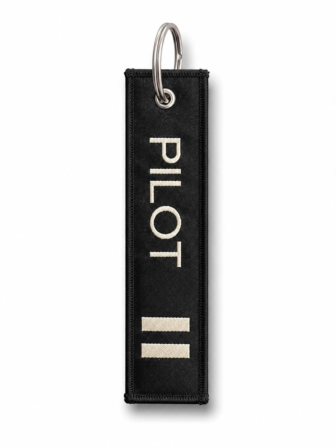 Kumaş Anahtarlık "Pilot 2 Sırma"