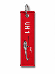 Kumaş Anahtarlık "UH-1H RBF" Kırmızı