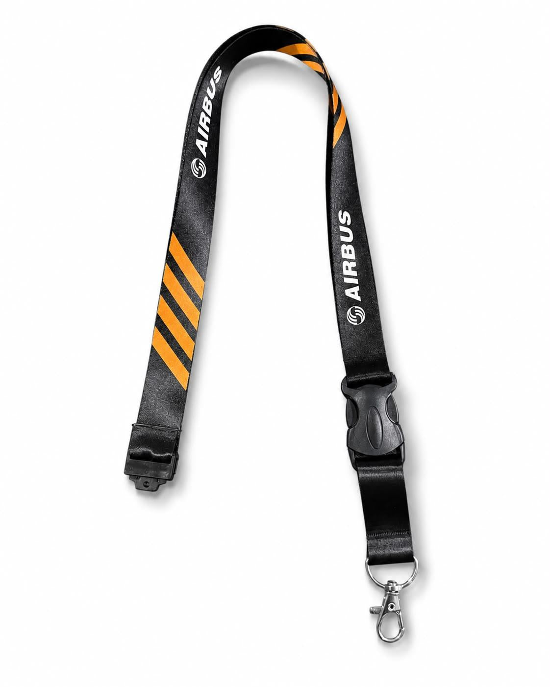 Lanyard 4 Sırma Airbus Siyah