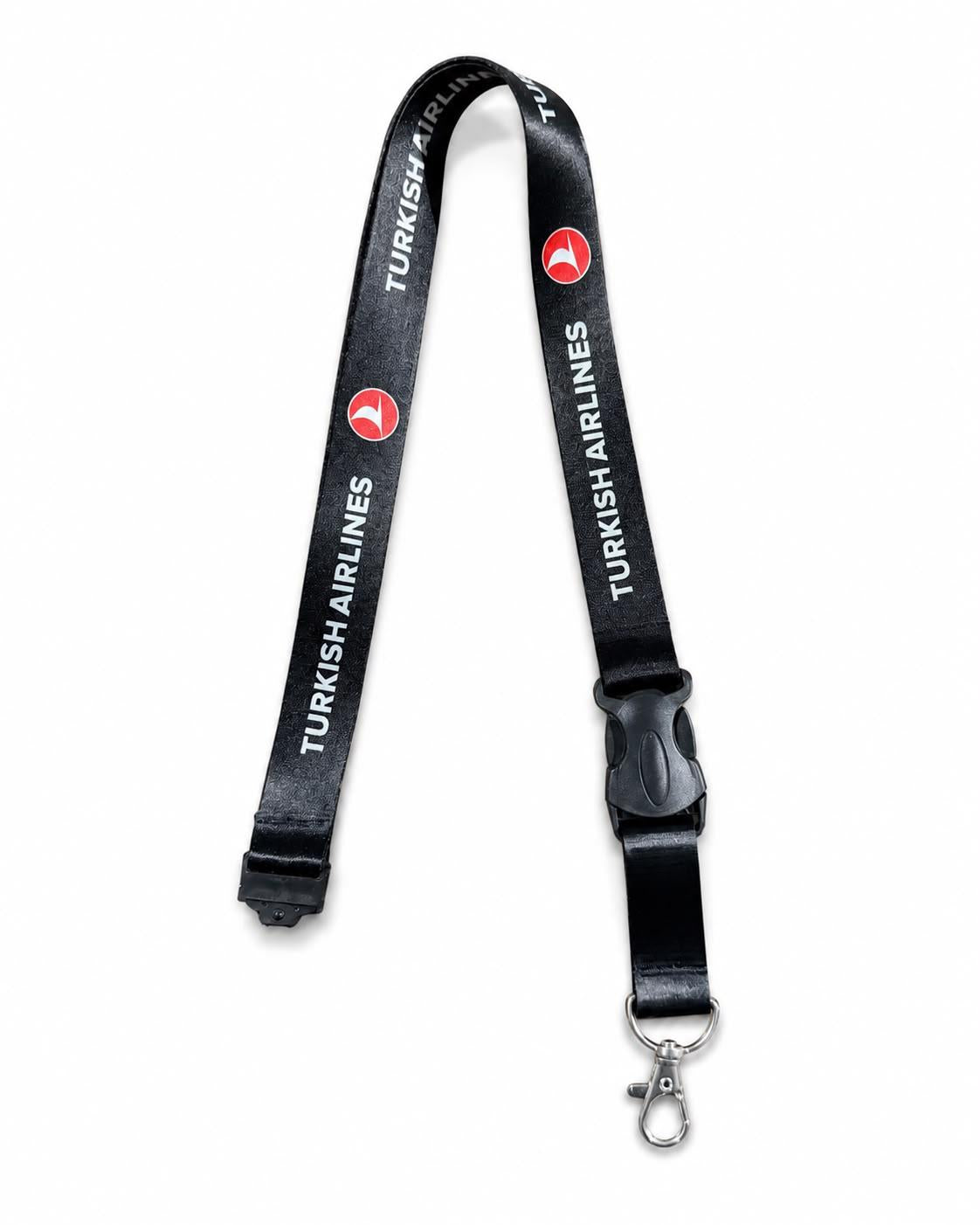 Lanyard THY Siyah