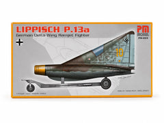 Lippisch P.13a Ramjet Pm Model Savaş Uçağı Demonte Plastik Maketi