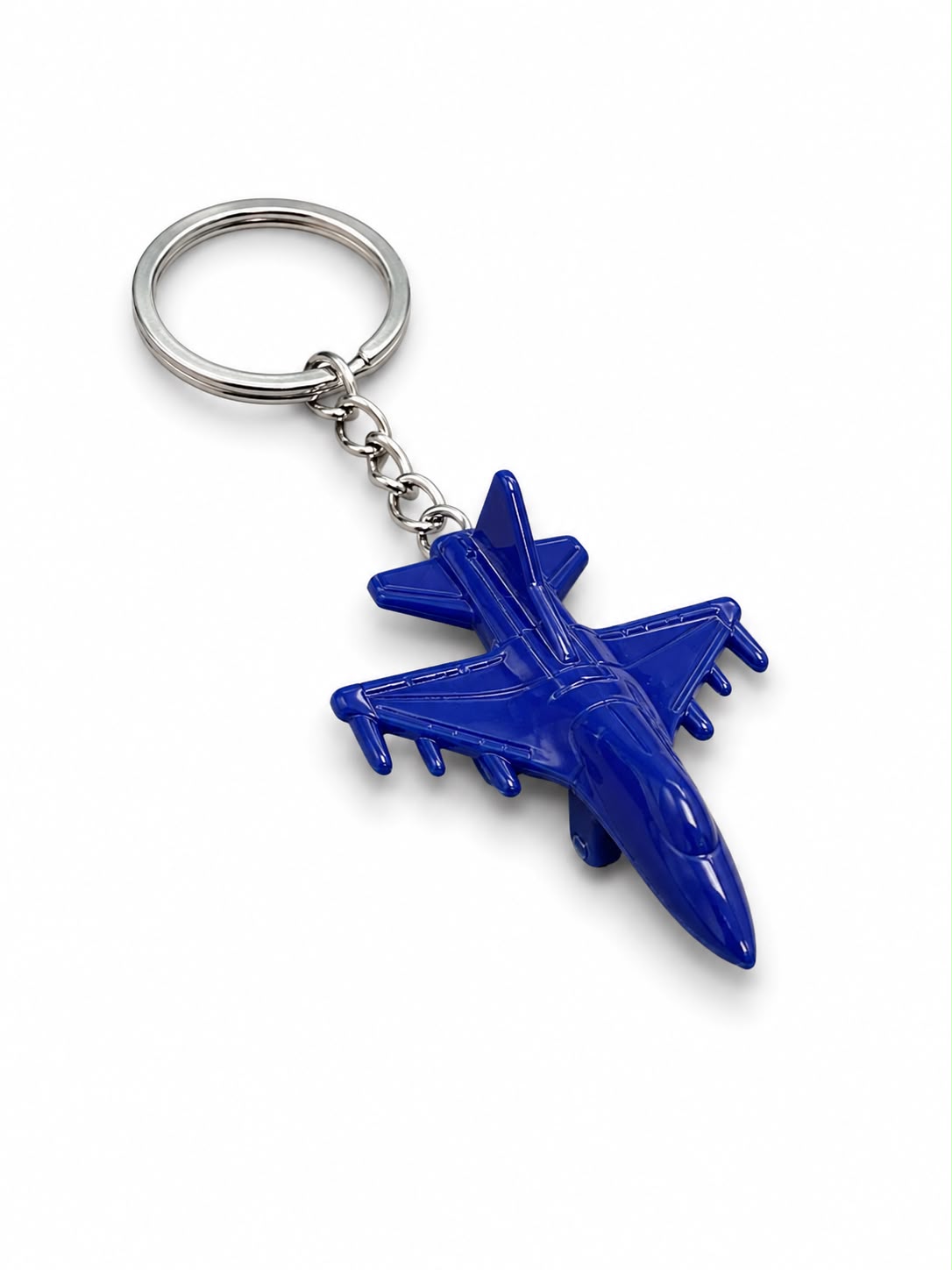 Metal Anahtarlık F-16 Mavi