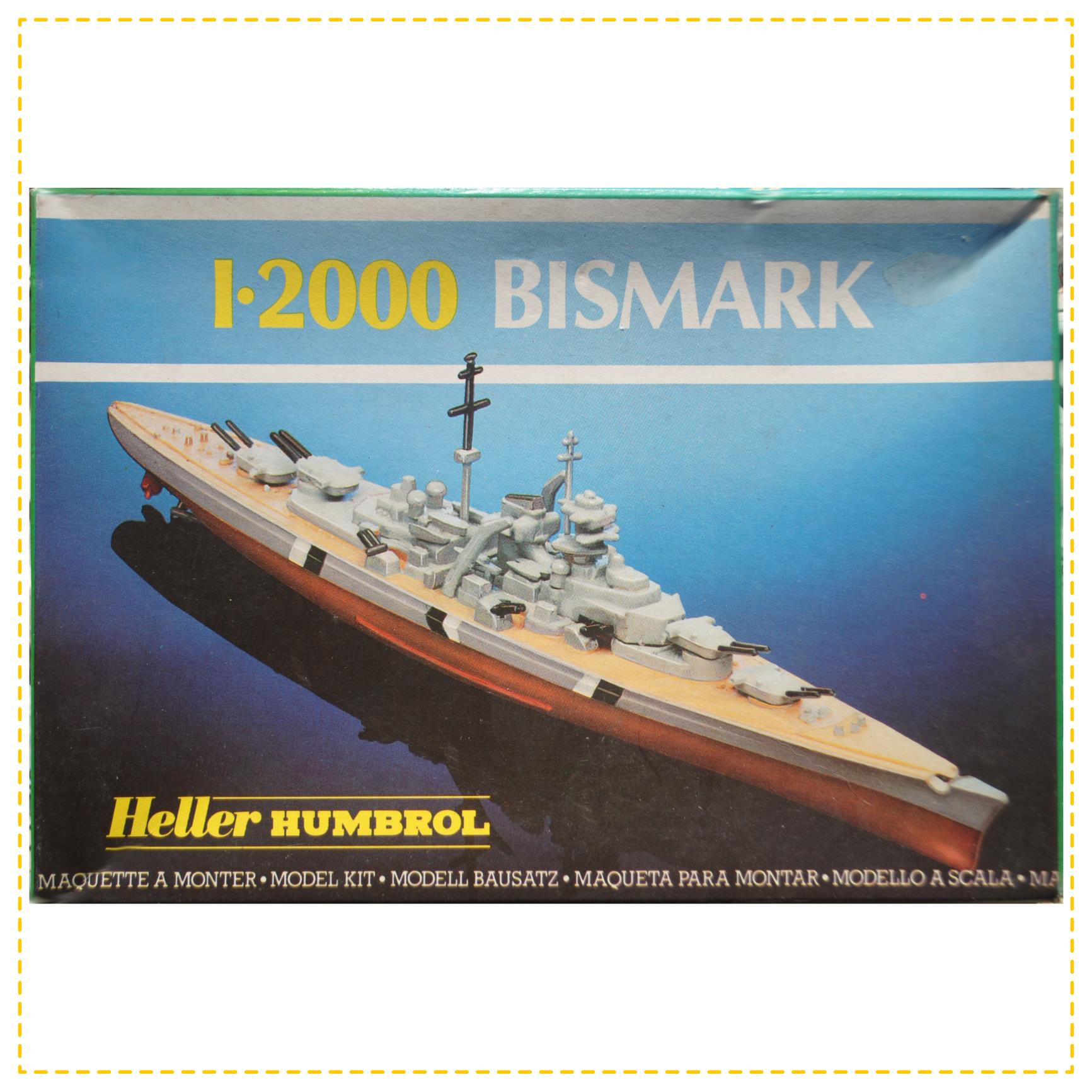 Maket Gemi Bismark