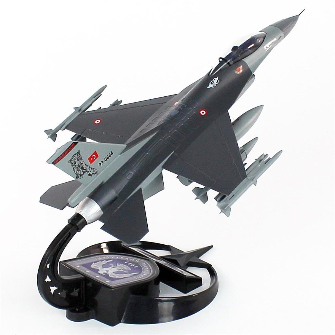 F-16 AKBA Sergiye hazır standlı Model Uçak ( KURT )