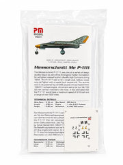 Messerschmitt P1111 Pm Model Avcı Uçağı Demonte Plastik Maketi