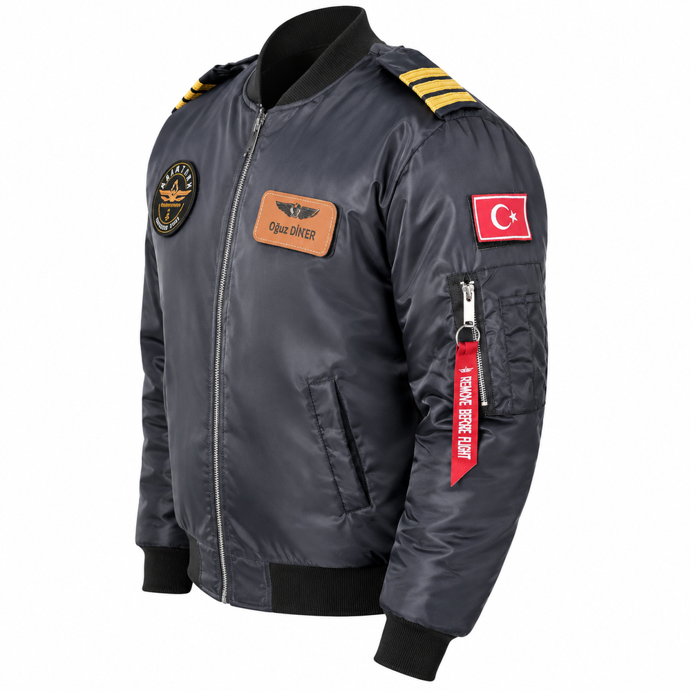 MNG91L Bomber Pilot Montu Kumas Lacivert