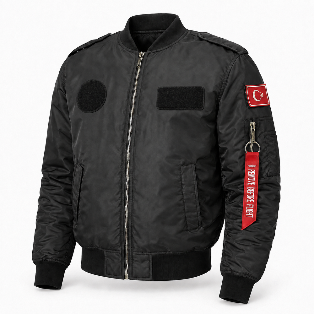 MNG91S Bomber Pilot Montu Kumas Siyah