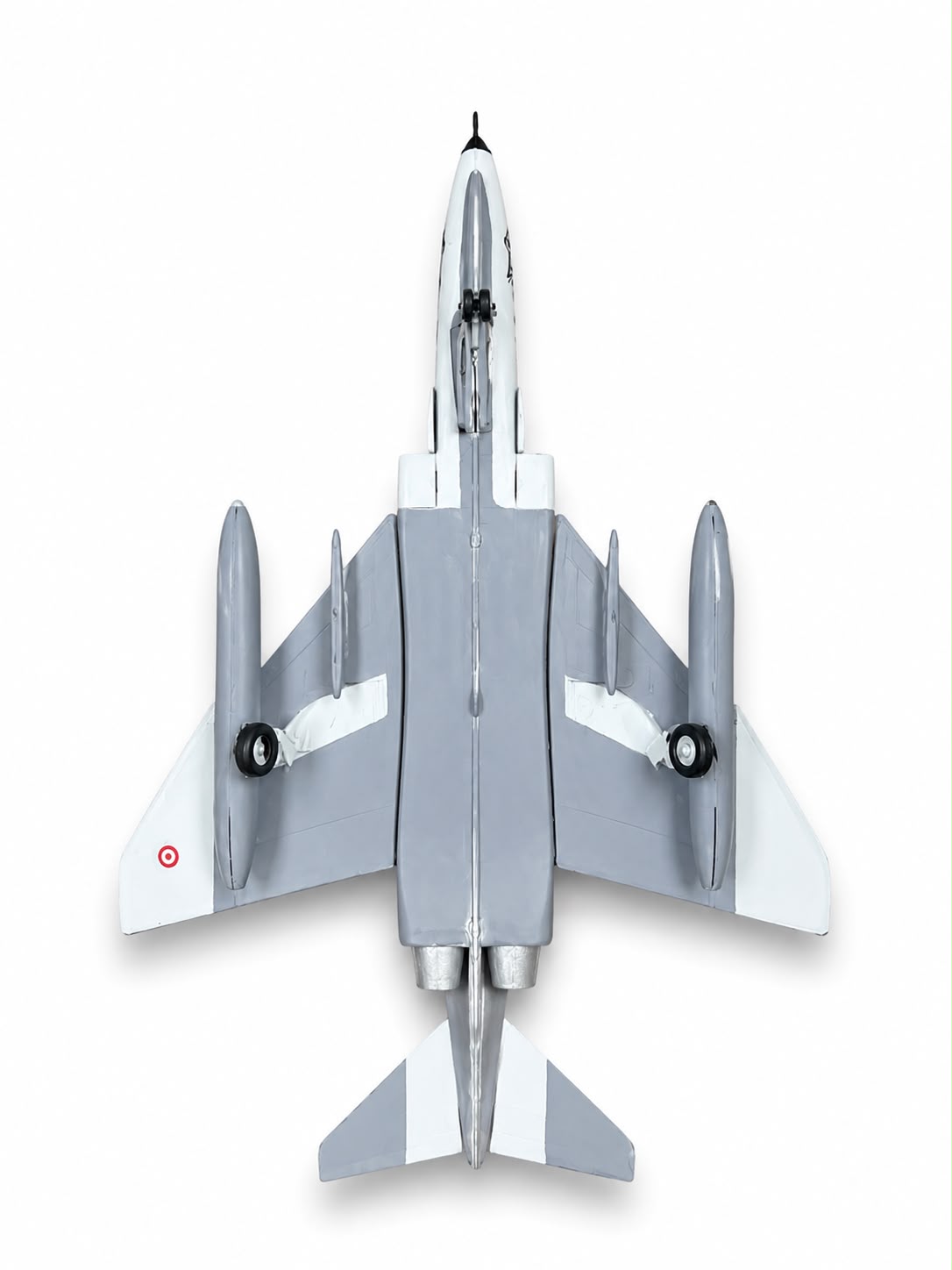 MONTAJLI + BOYALI F-4 E/F PHANTOM II (Gri)