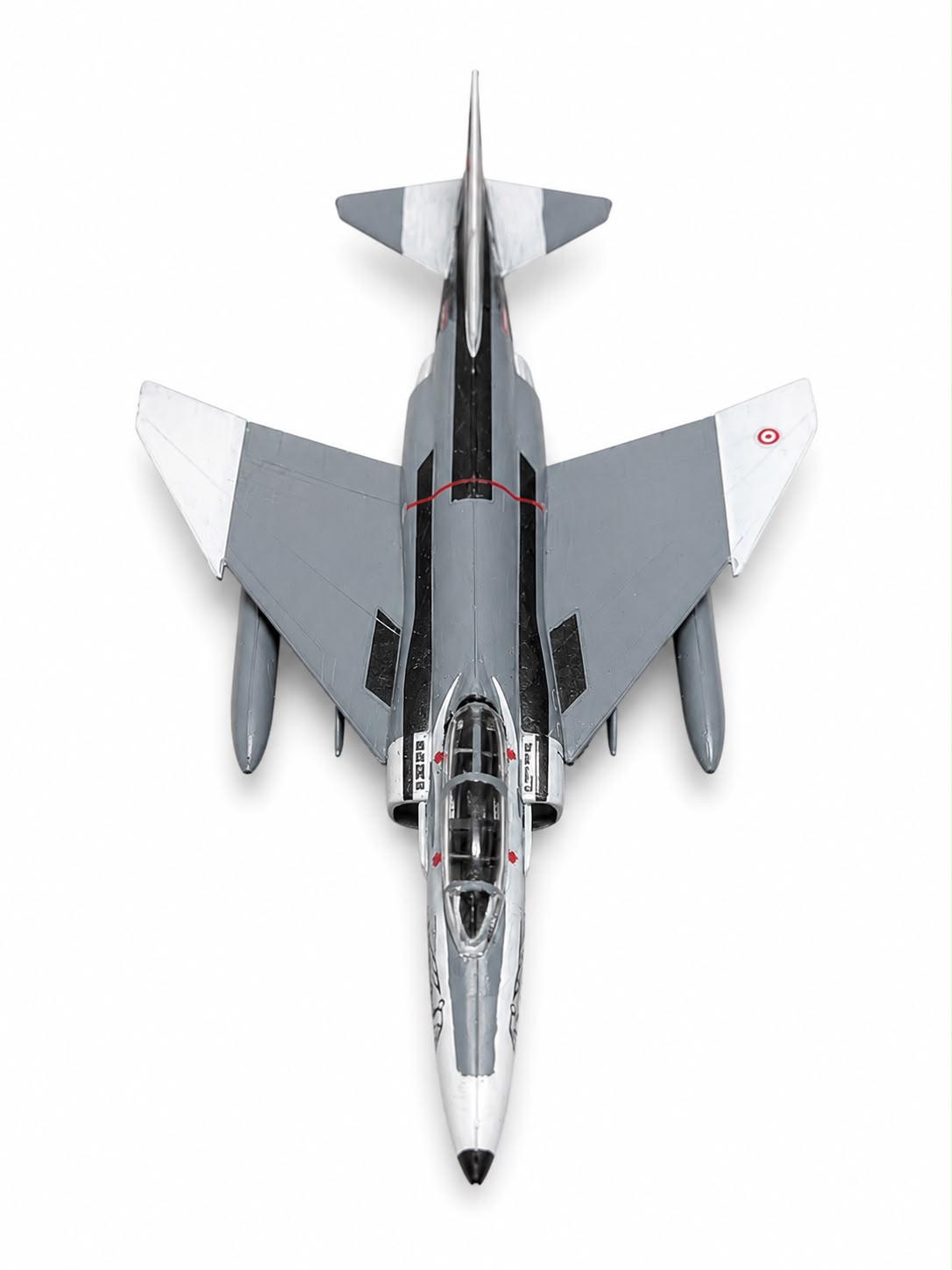 MONTAJLI + BOYALI F-4 E/F PHANTOM II (Gri)