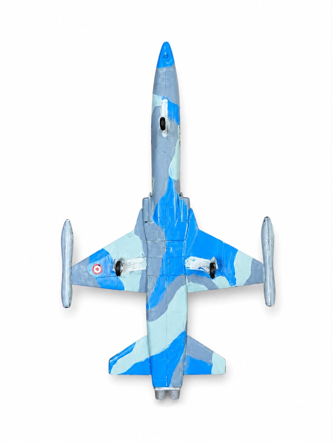 MONTAJLI + BOYALI F-5B AGRESSOR MAKET UCAK