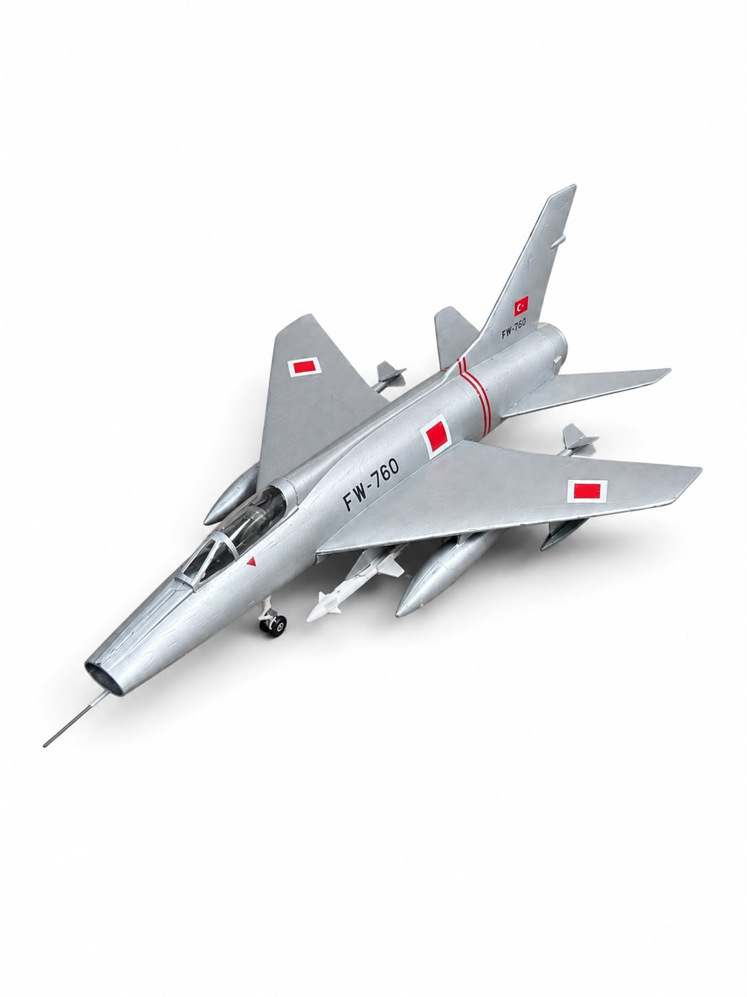 MONTAJLI + BOYALI SUPER SABRE F-100C