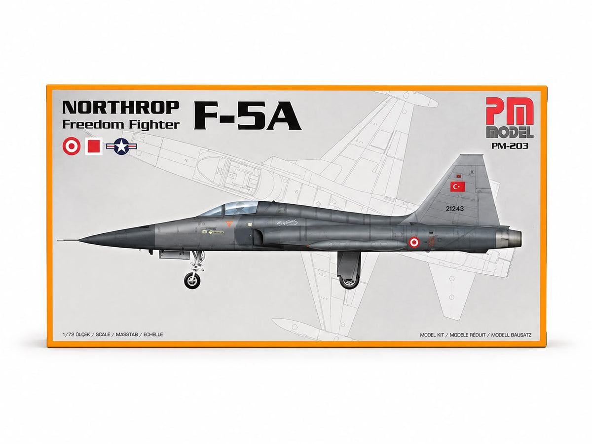 Northrop F-5 A Freedom Fighter PM Model Demonte Plastik Uçak Maket Kiti