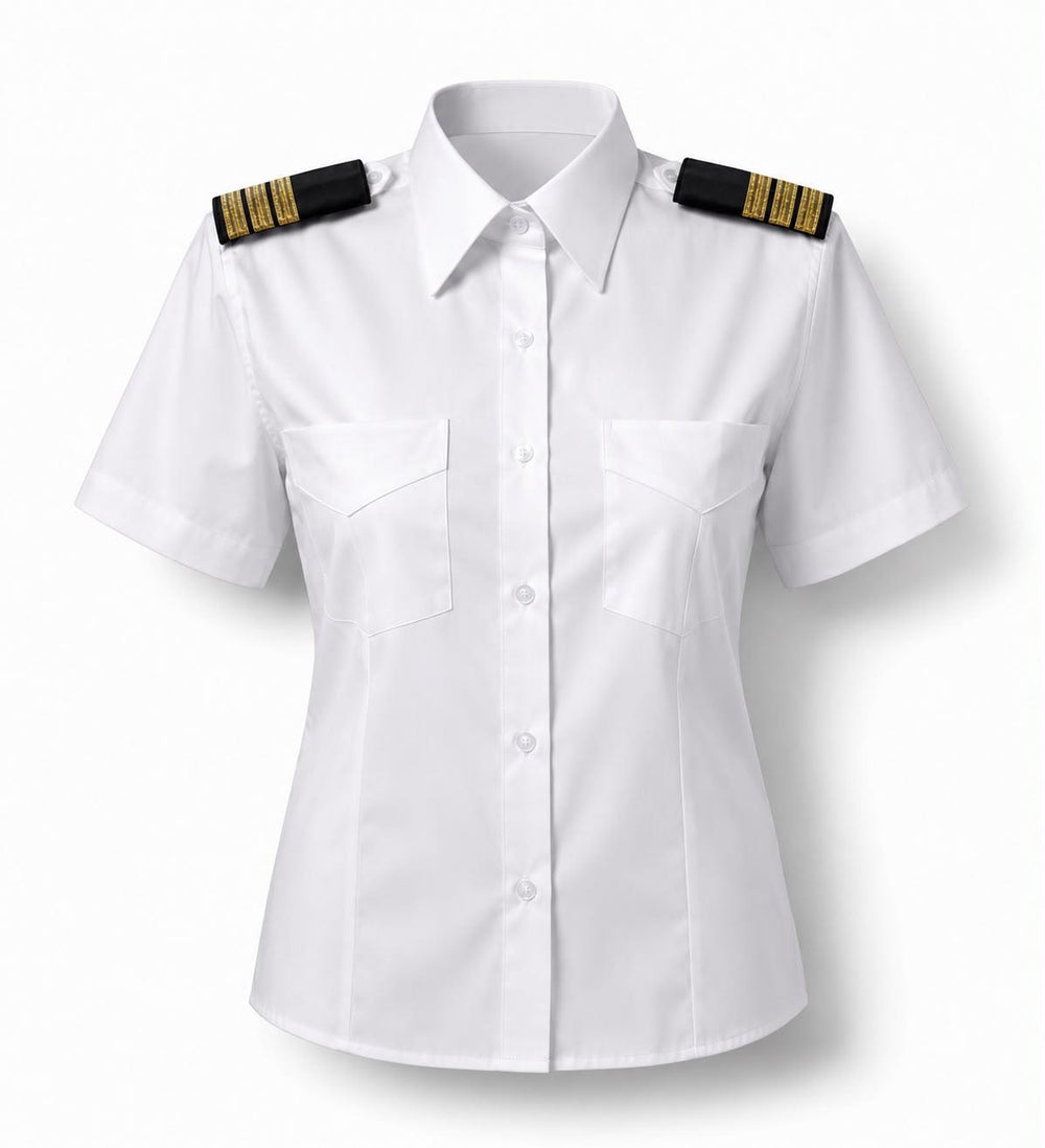 Pilot Gömlek Kısa Kollu Kadın