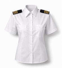 Pilot Gömlek Kısa Kollu Kadın