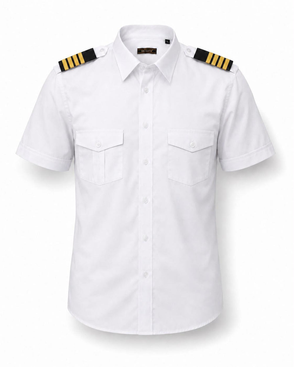 Pilot Gömlek Kısa Kollu Kapaklı Cep smh Polyester Su itici kumaş