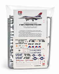 Pm Model F-16 A  ROYAL NETHERLANDS & USA Plastik Uçak Maket Kiti