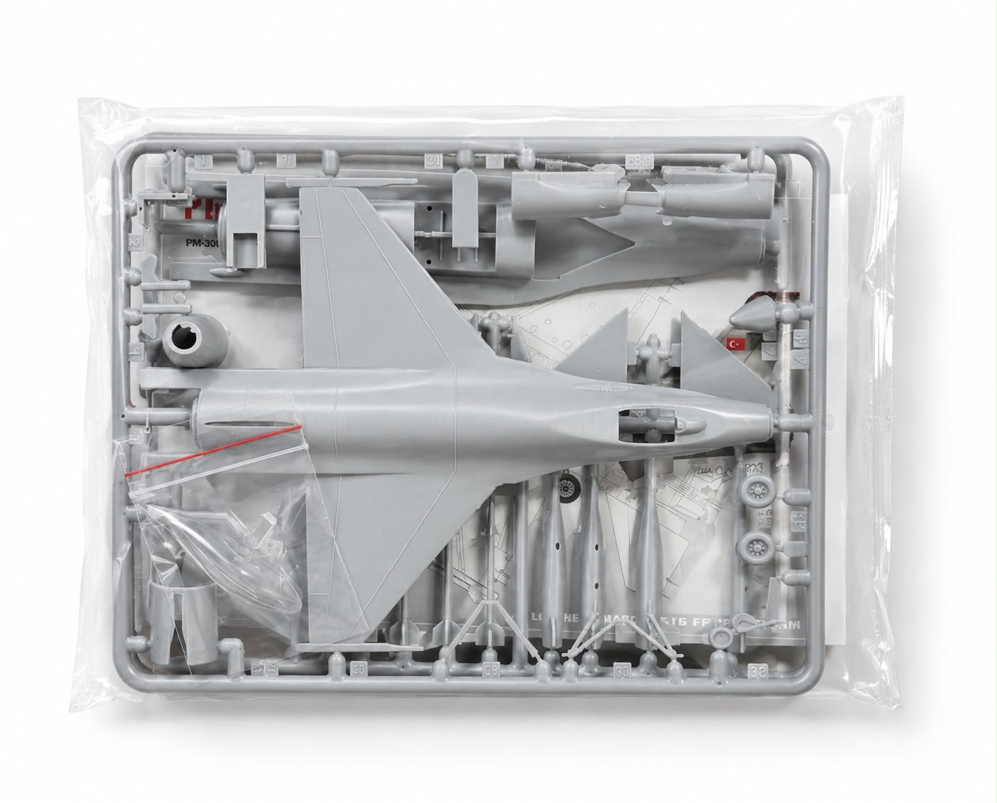 PM Model Lockheed Martin F-16 Fighting Falcon Plastik Uçak Maket Kiti