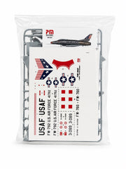 PM Model North American F-100 C Super Sabre Avcı-Bombardıman Uçağı Plastik Maketi
