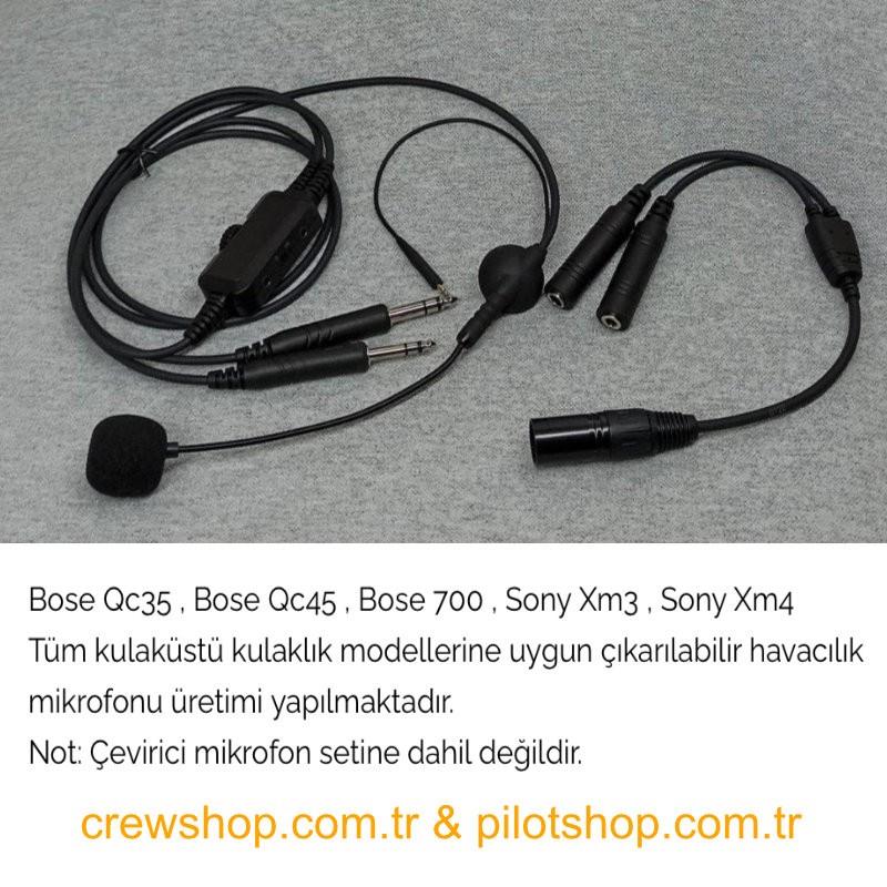 RAAR MS-01 ONLY MICROPHONE FOR AVIATION HEADSET ( BOEING )