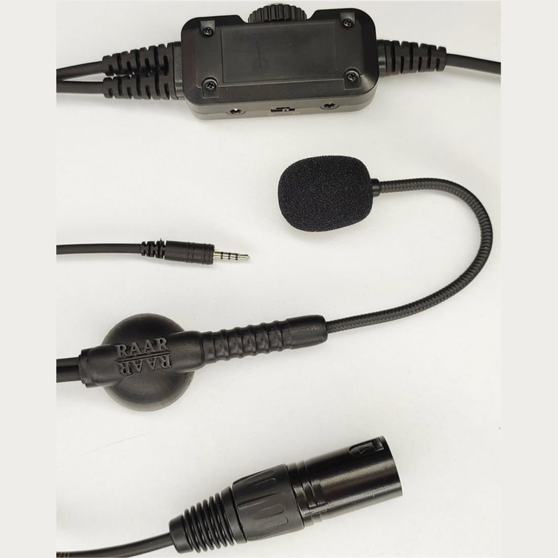 Raar MS-02 Only Microphone For Aviation Headset "Airbus"