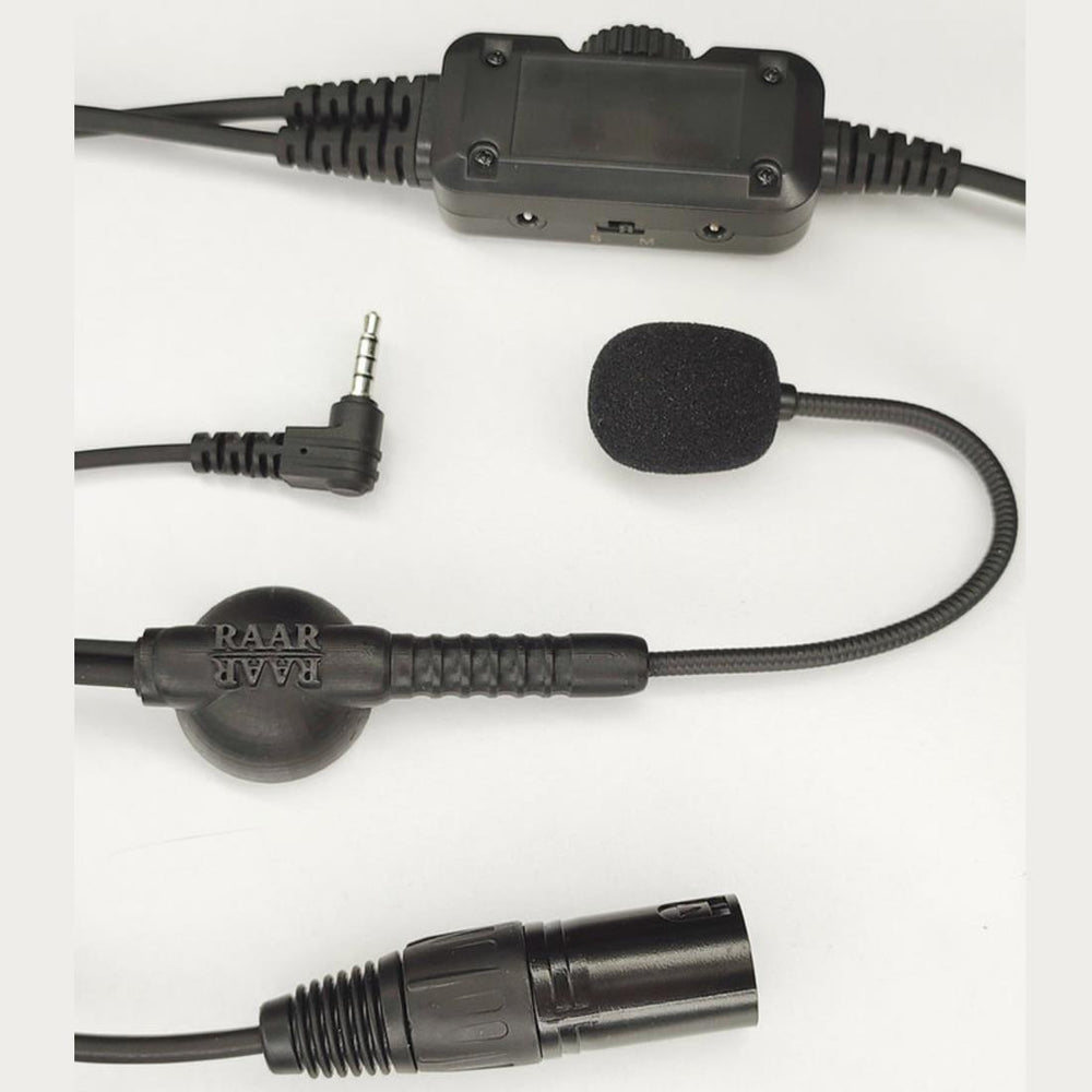 Raar MS-02 Only Microphone For Aviation Headset "Airbus"