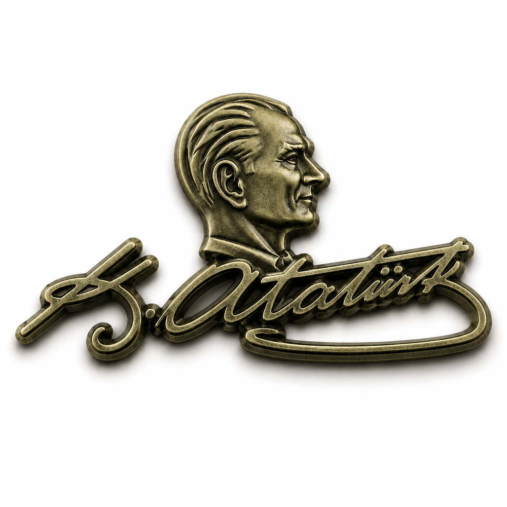 Rozet Atatürk İmza Büst
