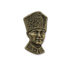 Rozet Atatürk Kalpaklı