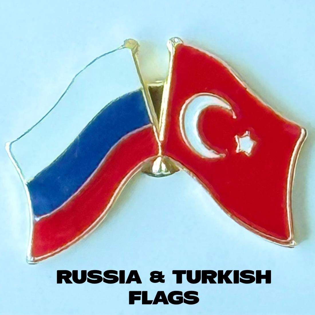 Rozet "Rusya&Türkiye"