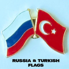 Rozet "Rusya&Türkiye"