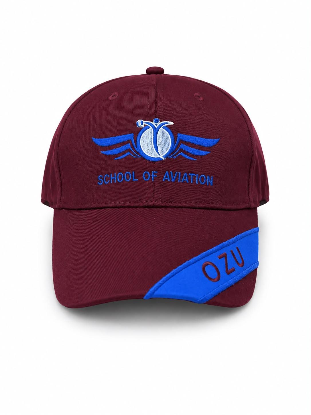 Şapka Bordo "School Of Aviation"