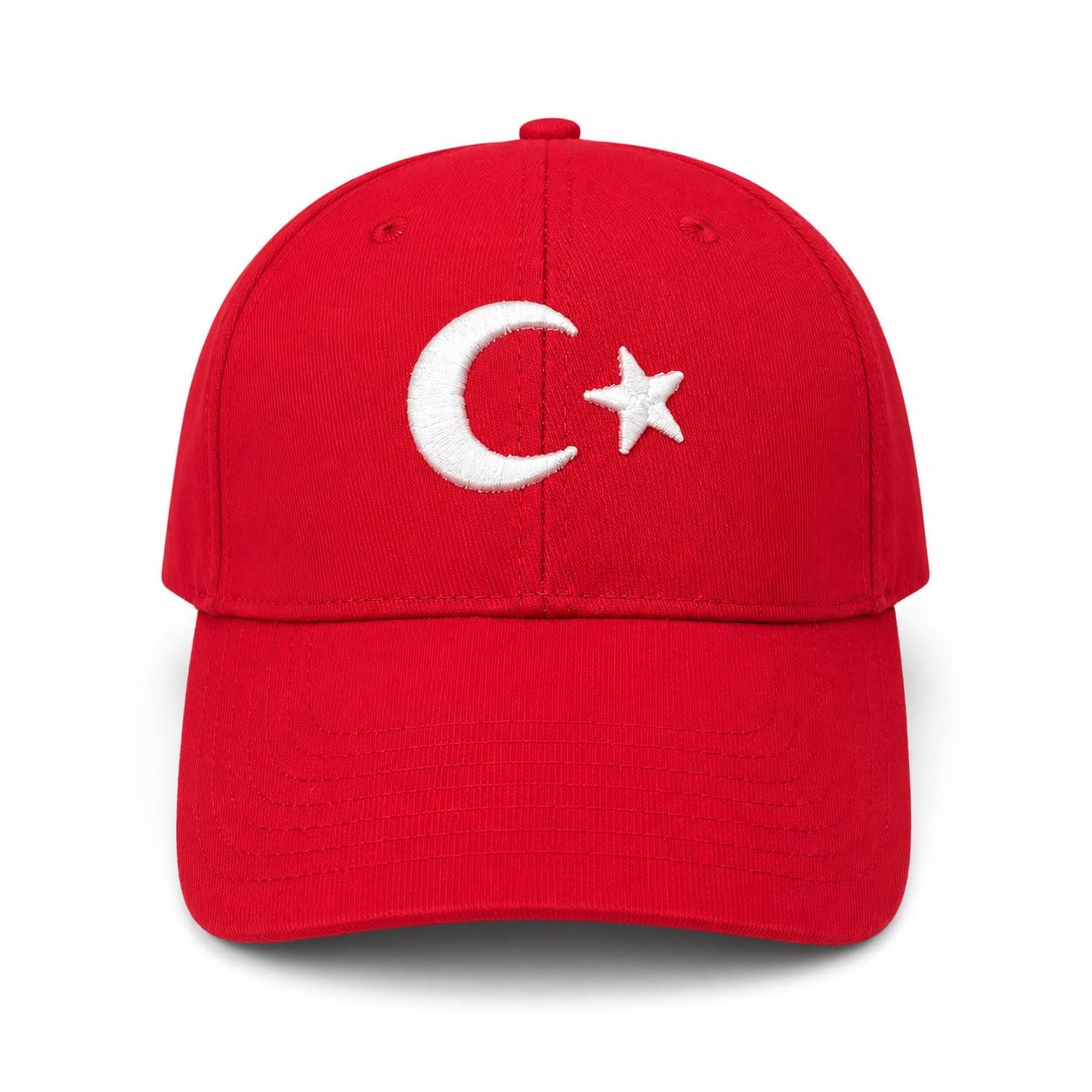 Şapka Kırmızı "Türkiye"