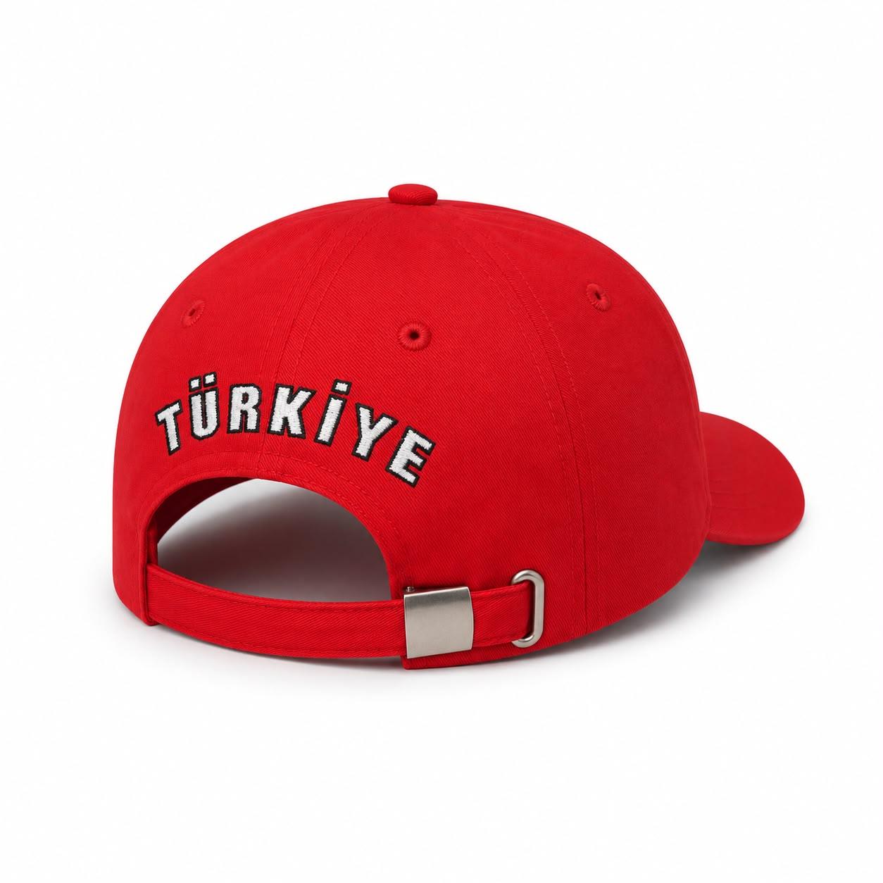 Şapka Kırmızı "Türkiye"