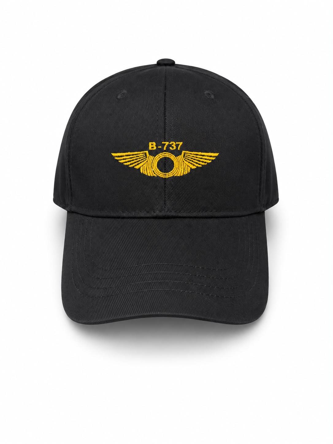 Şapka Siyah "B-737"