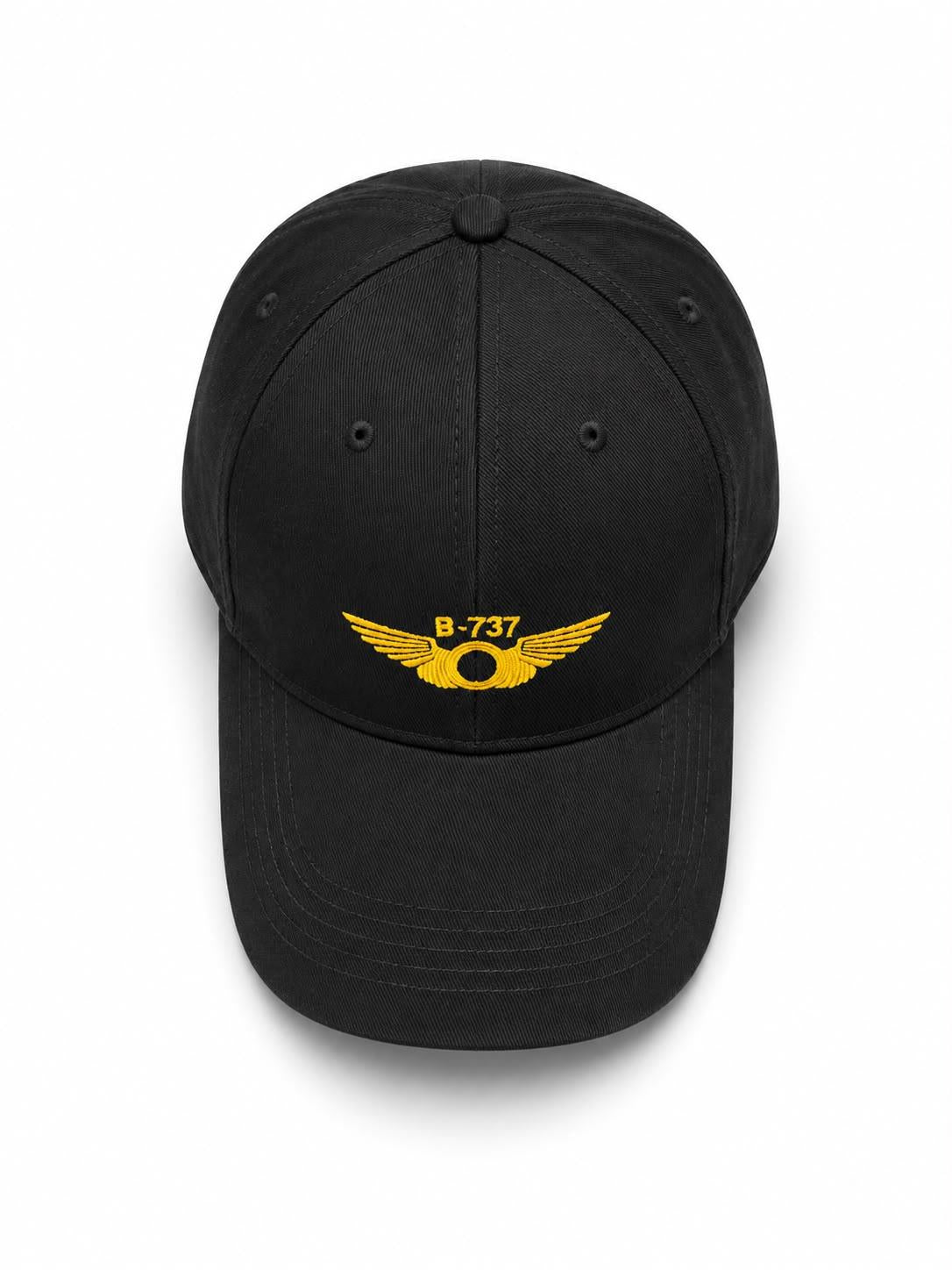 Şapka Siyah "B-737"
