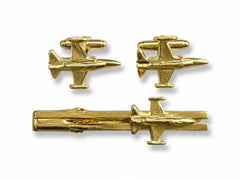 Set "F-5 Gold Kol D + Kravat IGN" Siyah Kutu