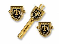 Set "HV K K Gold Kol D + Kravat IGN" Siyah Kutu