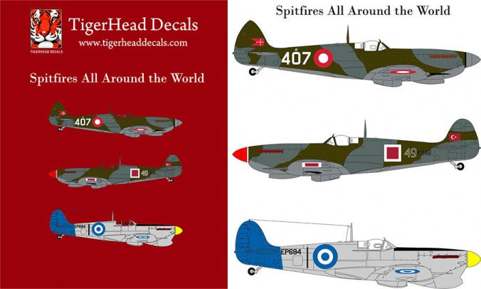 Spitfires All Around the World  ( 1/48 )