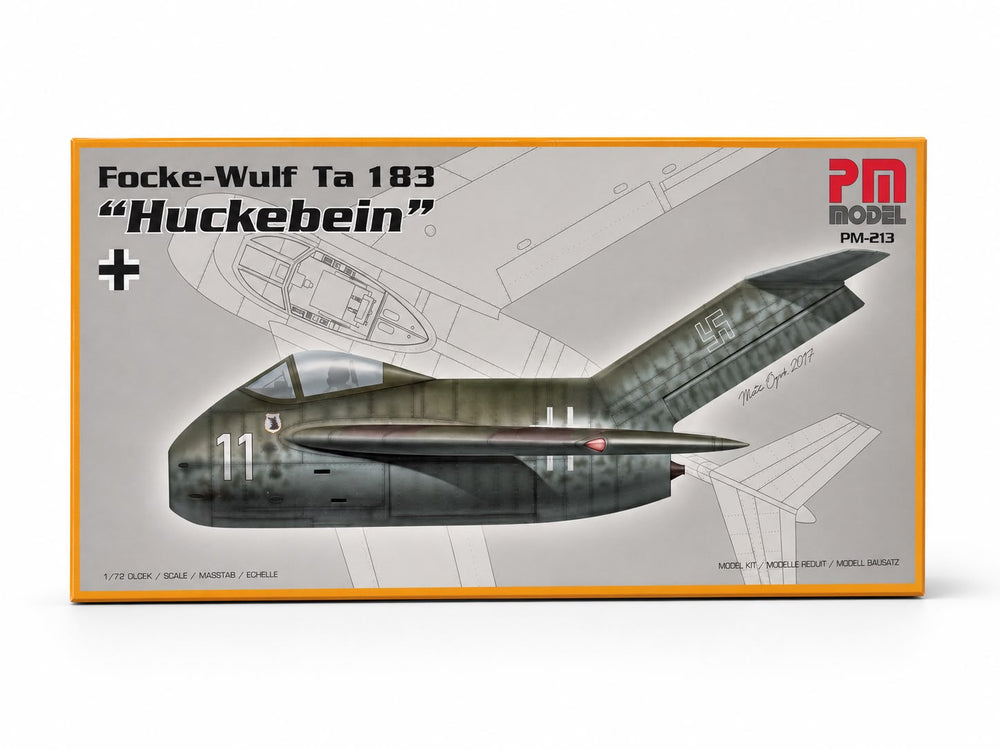 Ta-183 Focke Wolf Pm Model Savaş Uçağı Demonte Plastik Maketi