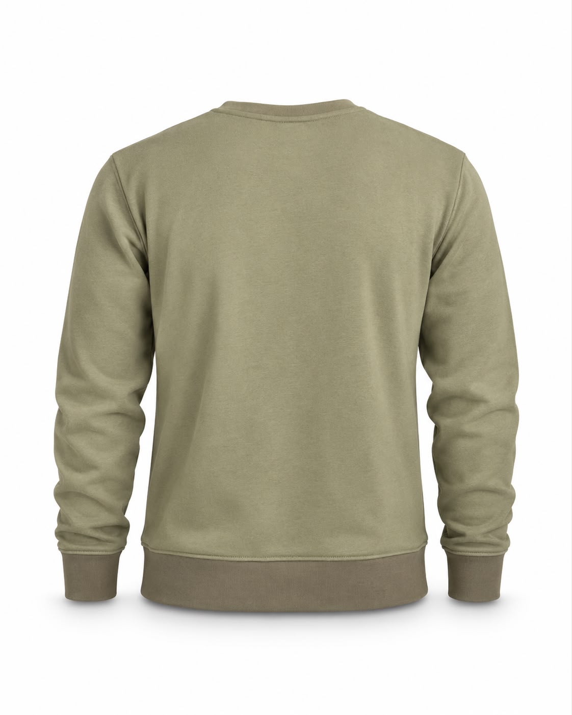 "Top Gun" Nakışlı Sweat Haki